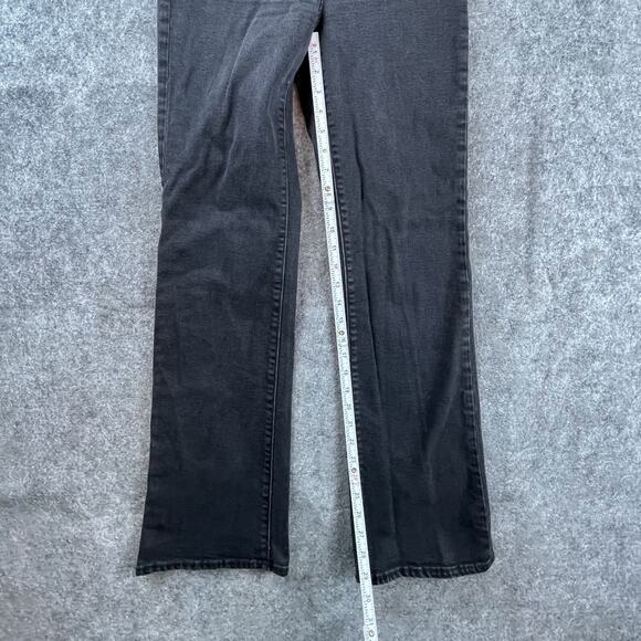 Lovers + Friends Greyson Slim Boot Jeans Womens 30‎ Shadow Hill Ultra High Rise - Picture 5 of 10